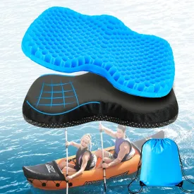 Anti-Slip Kayak Seat Cushion, Thickened Waterproof Boat Kayak Canoe Rowing Dinghy Gel Seat Pad for Sit-in Inflatable Fishing Kayak Canoe Chair Accessories Equipment
