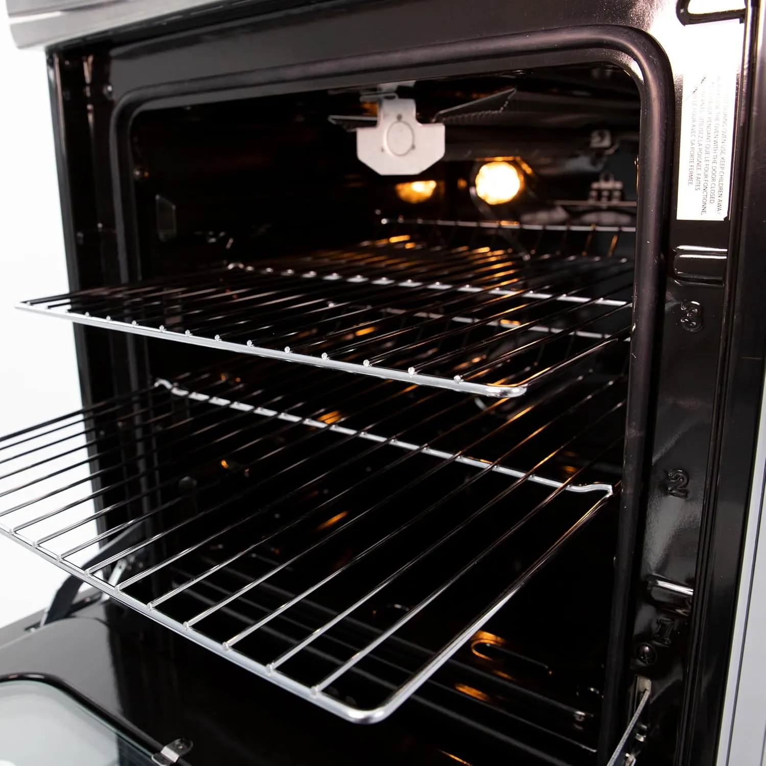 Avanti GR2013CSS Gas Range Oven Compact Freestanding Design, 4 Sealed Burners with Electronic Ignition, 2.1 Cu.Ft. Capacity Features Storage Drawer Broiler and Accessories, 20-Inch, Black