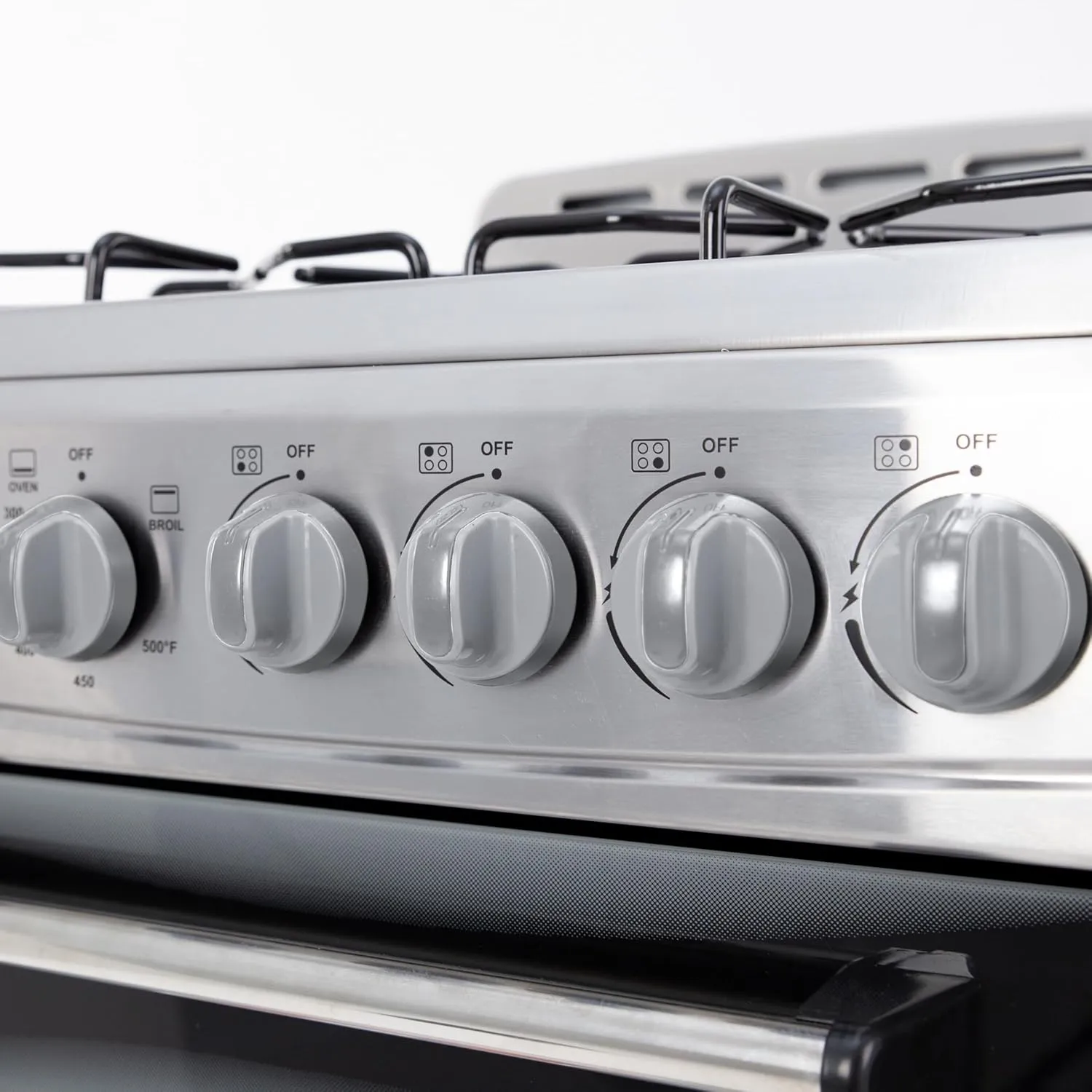 Avanti GR2013CSS Gas Range Oven Compact Freestanding Design, 4 Sealed Burners with Electronic Ignition, 2.1 Cu.Ft. Capacity Features Storage Drawer Broiler and Accessories, 20-Inch, Black