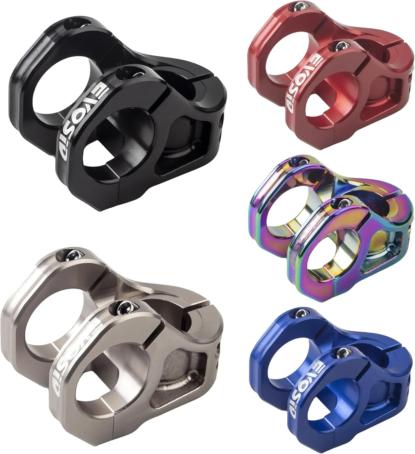 Bike Stem 35mm Short MTB Handlebars Riser Ultra-Light CNC Aluminum Alloy 31.8 * 28.6mm for Mountain Bike Enduro Trail AM XC FR DH