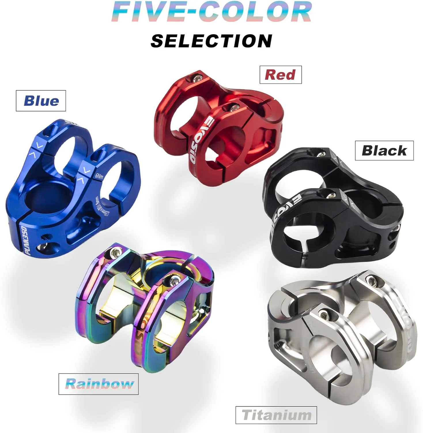 Bike Stem 35mm Short MTB Handlebars Riser Ultra-Light CNC Aluminum Alloy 31.8 * 28.6mm for Mountain Bike Enduro Trail AM XC FR DH