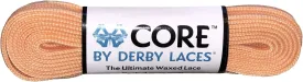 Derby Laces CORE Narrow 6mm Waxed Lace for Figure Skates, Roller Skates, Boots, and Regular Shoes