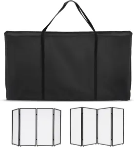 DJ Booth Carrying Bag, Waterproof Heavy Duty DJ Facade Carry Bag for Portable Stage, Art Portfolio, DJ Gig Bag & Travel Bag