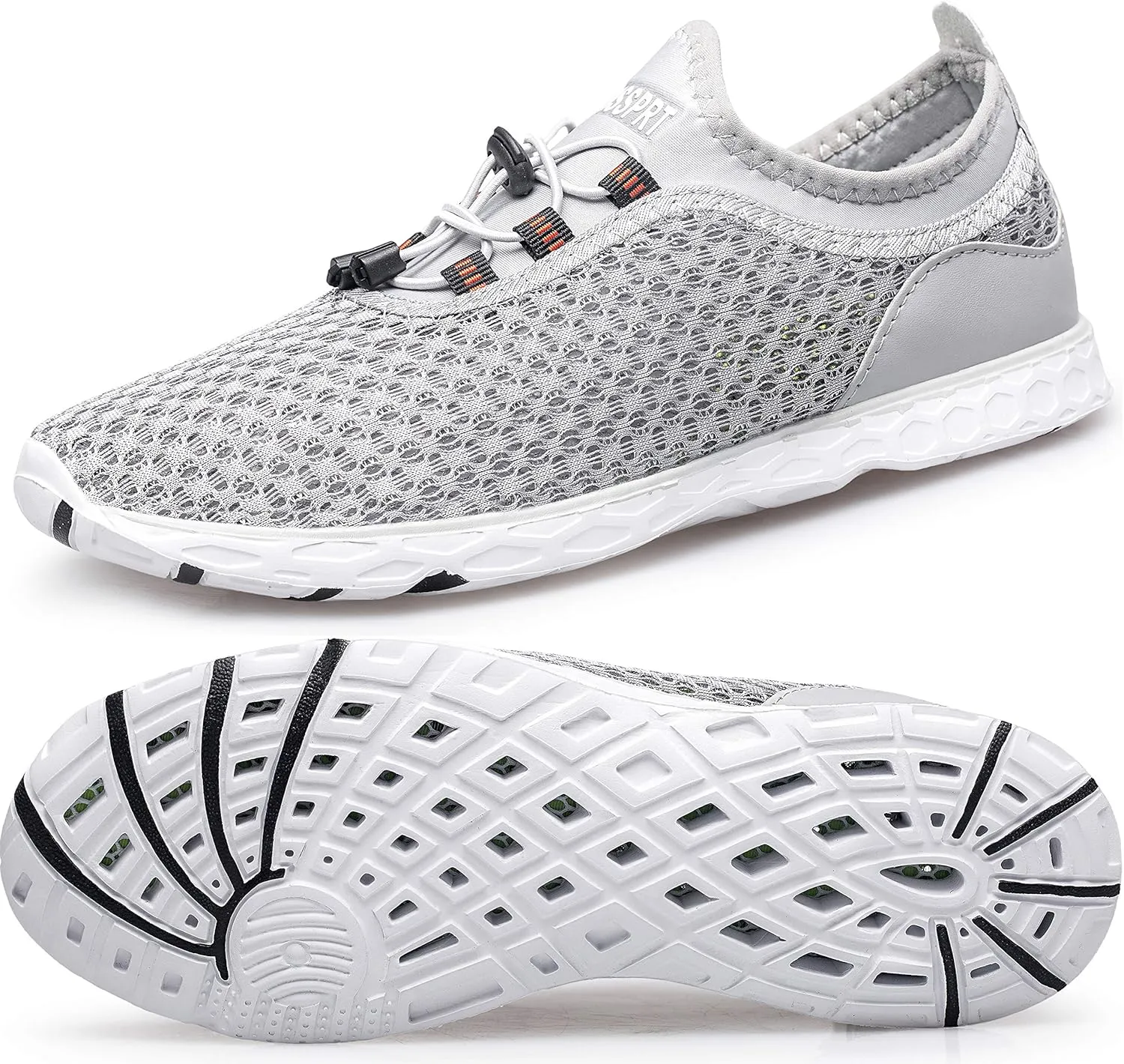 DOUSSPRT Men's Water Shoes Quick Drying Sports Aqua Shoes