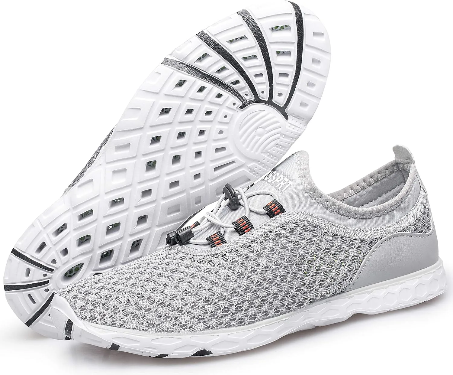 DOUSSPRT Men's Water Shoes Quick Drying Sports Aqua Shoes