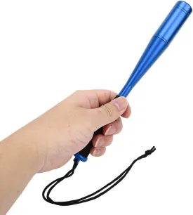 Fishing Bat Aluminum Alloy Fishing Priest Fish Knock Tool with Anti-Skid Handle (Blue) Fishing Tools And Accessories