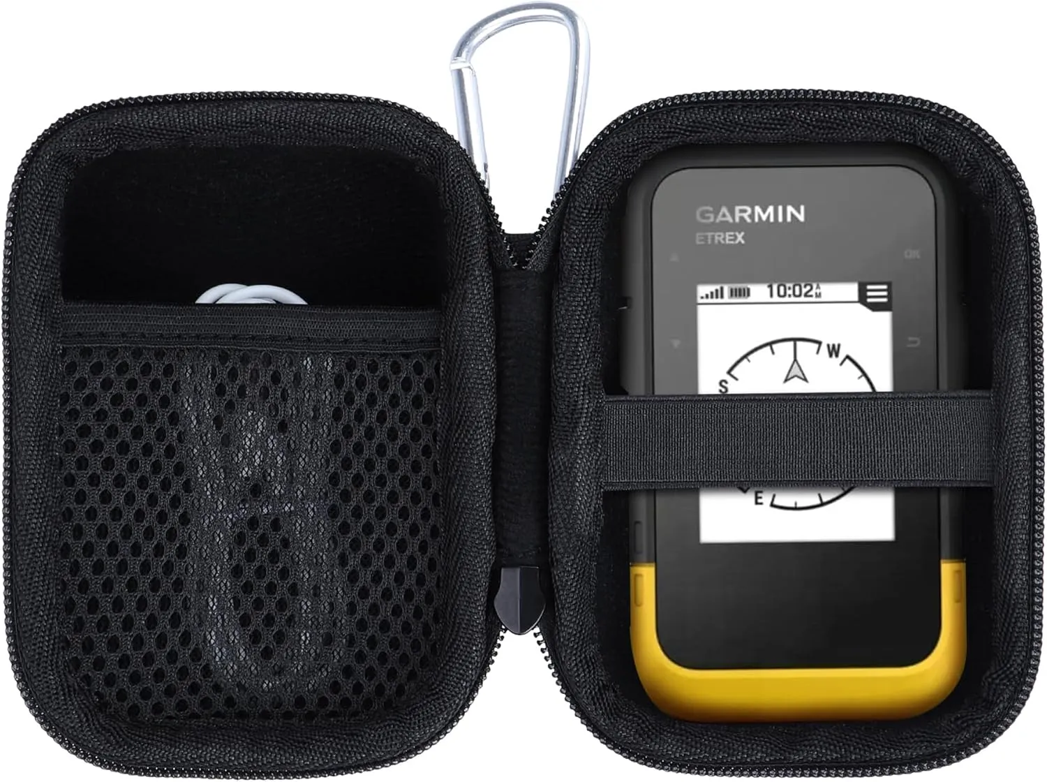 Hard Case Compatible with Garmin eTrex 10/20 / 20x / 30x / 22x / 32x / SE Worldwide Rugged Handheld GPS Navigator (Black Case)