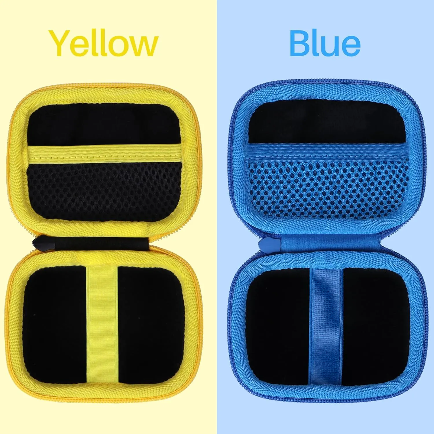 Hard Case Compatible with Izzo Swami 6000 Handheld Golf GPS (Black   Blue Case)