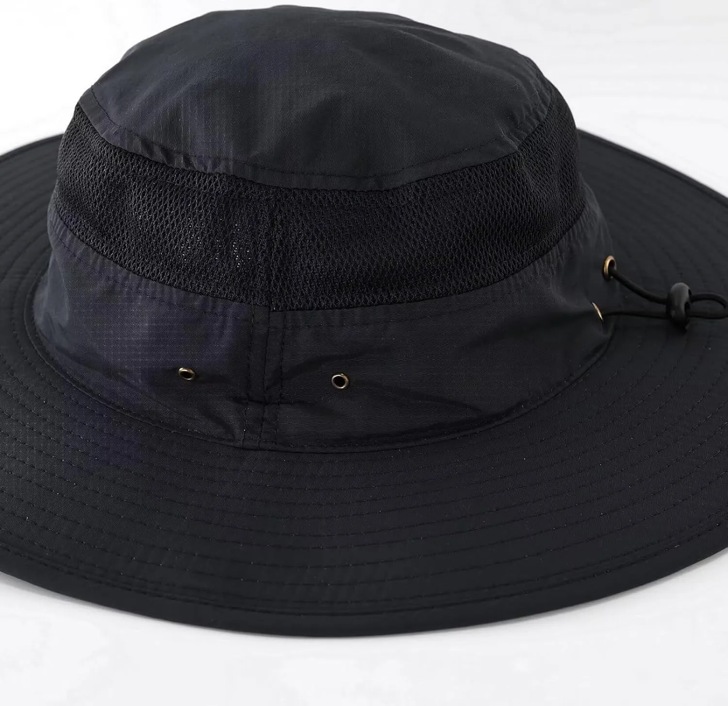 Home Prefer UPF 50  Men's Sun Hat Wide Brim Bucket Hat UV Protection Hat for Mens Womens Beach Safari Gardening Golf Fishing