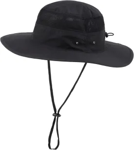 Home Prefer UPF 50  Men's Sun Hat Wide Brim Bucket Hat UV Protection Hat for Mens Womens Beach Safari Gardening Golf Fishing