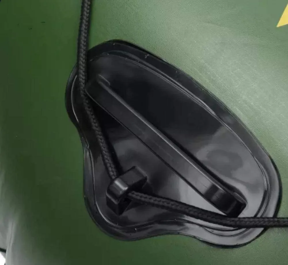 Inflatable Kayak, Independent Bottom Plate, 4 Independent Air Chambers, Equipped with Special Repair Tools, Air Pump,1.9M