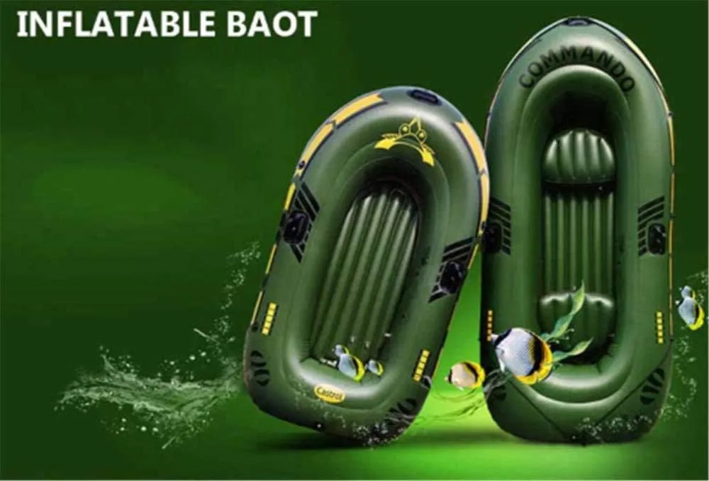 Inflatable Kayak, Independent Bottom Plate, 4 Independent Air Chambers, Equipped with Special Repair Tools, Air Pump,1.9M