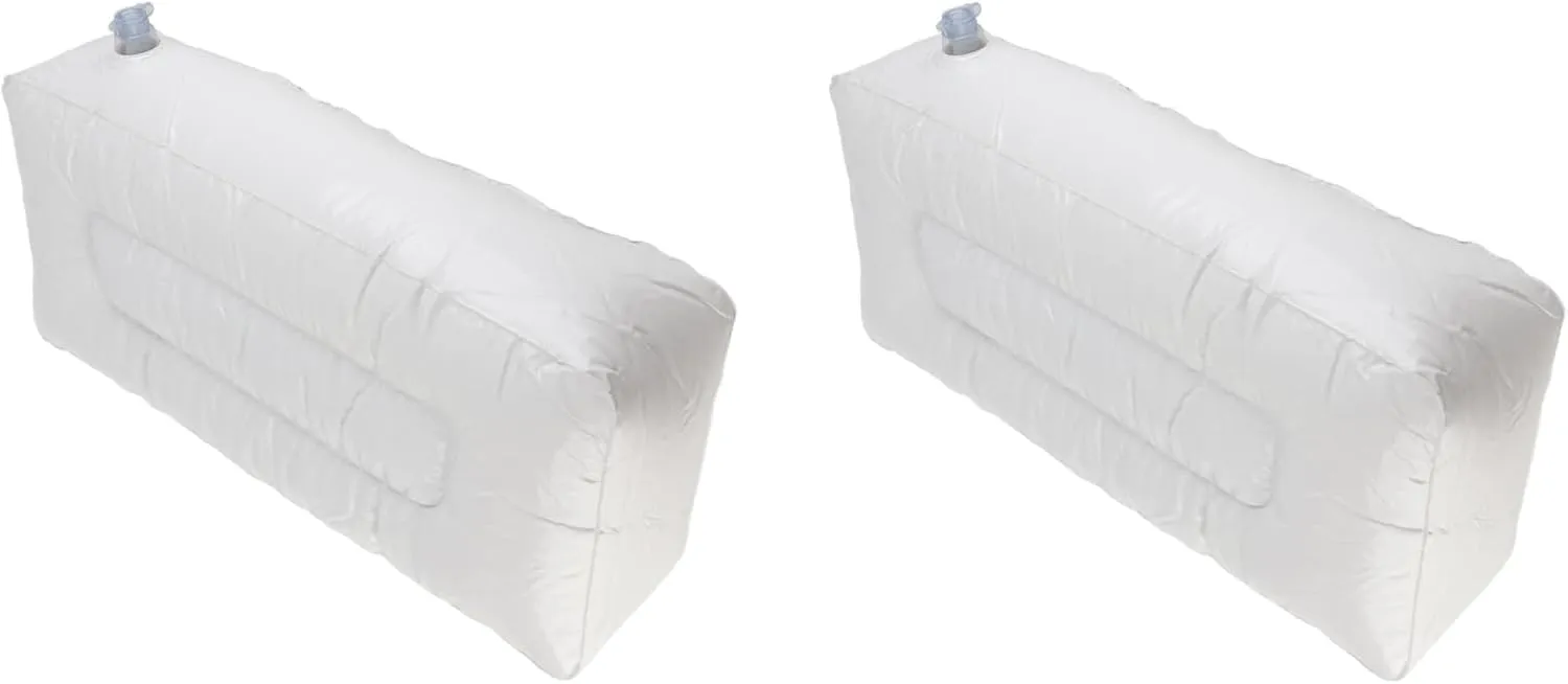 Kayak Inflatable Seat Cushion, Pack of 2 Soft PVC Inflatable Seat Cushion Portable Fishing Boat Cushion for Kayak Inflatable Boat Fishing Boat Outdoor Projects, Gray