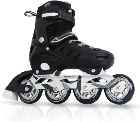 MammyGol Adults Adjustable Inline Skates, Safe and Durable Roller Skates with Giant Wheels, High Performance Professional Skates for Men Women Youth