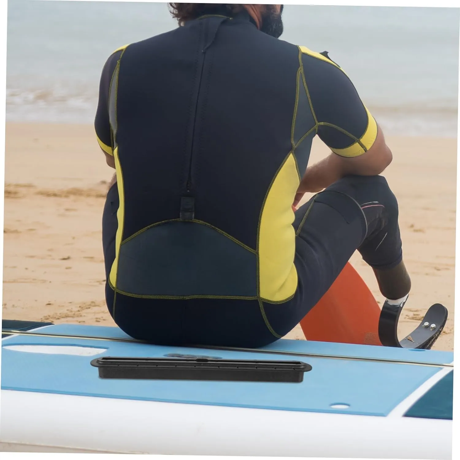 Mipcase Trough Boarding Fins Paddle Inflatable Boat Patch Kit Small Rudder Groove Board Surfing Surf Fix Boat