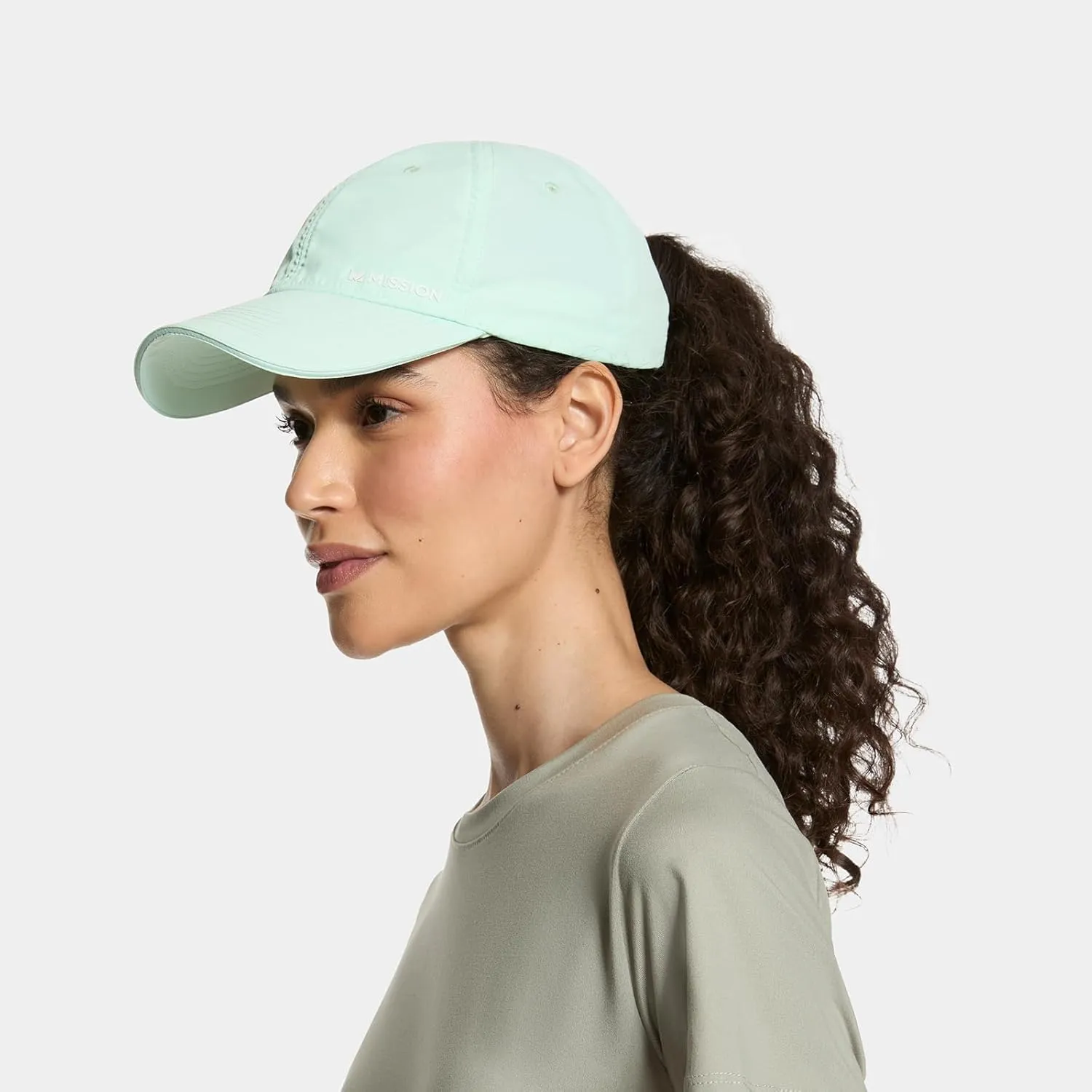 MISSION Cooling UPF Performance Hat - Unisex One Size Cap for Workouts, Golf & Running - Sweat & Water Activated Technology