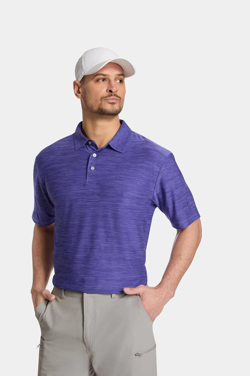 MISSION Cooling Vented Performance Hat Unisex One Size Cap for Workouts, Golf & Running, Sweat & Water Activated Technology