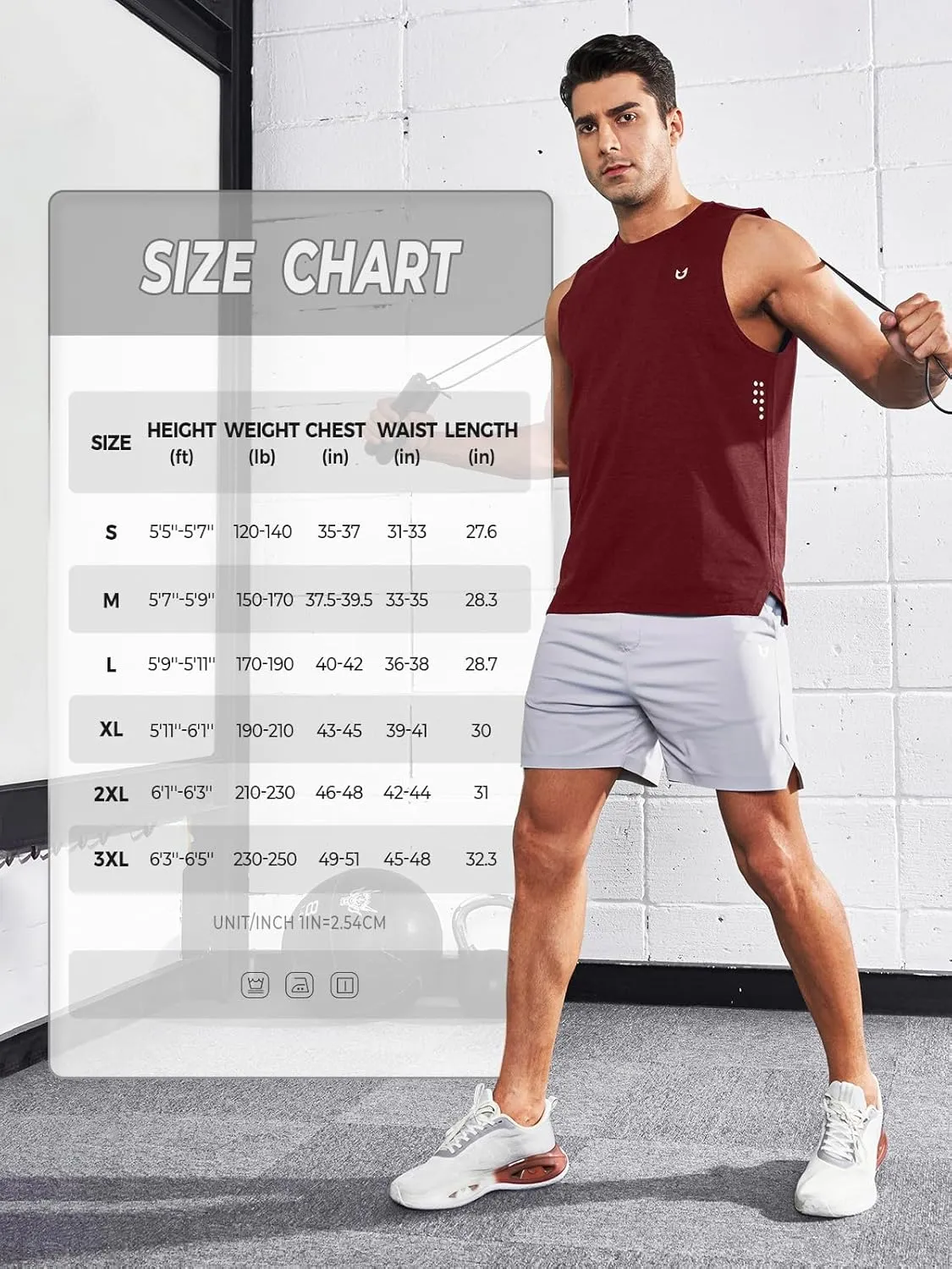NORTHYARD Men's Workout Tank Tops Quick Dry Running Shirts Sleeveless Muscle Shirts Athletic Training Sports