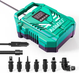 Paddle Board Pump Electric Portable 22 psi High Pressure Air Pump with 12v Dc Car Connector and Portable Boat Accessories for Inflatable Paddle Board/Inflatable Kayak/Boats