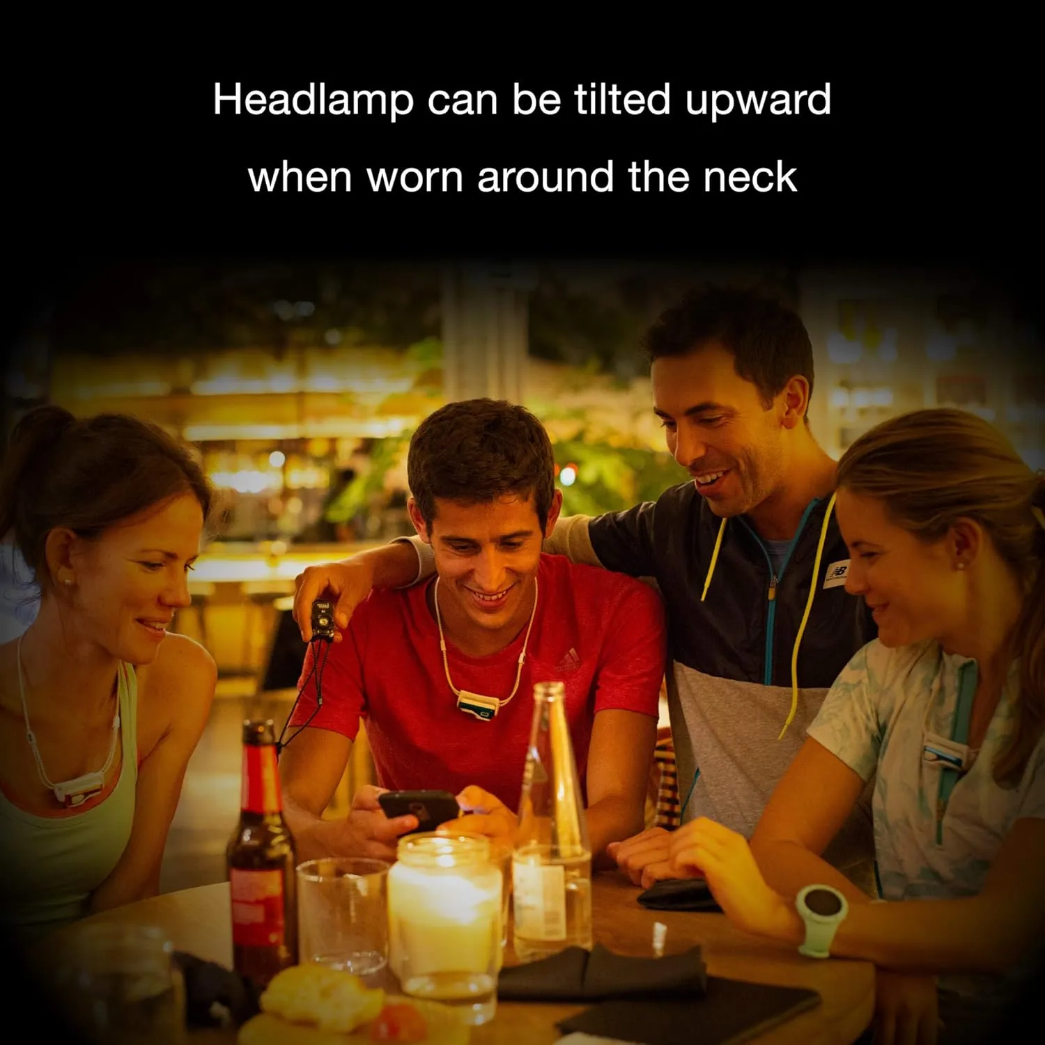PETZL Bindi Headlamp - Ultra-Compact Rechargeable Headlamp Designed for Everyday Athletic Activities - Black