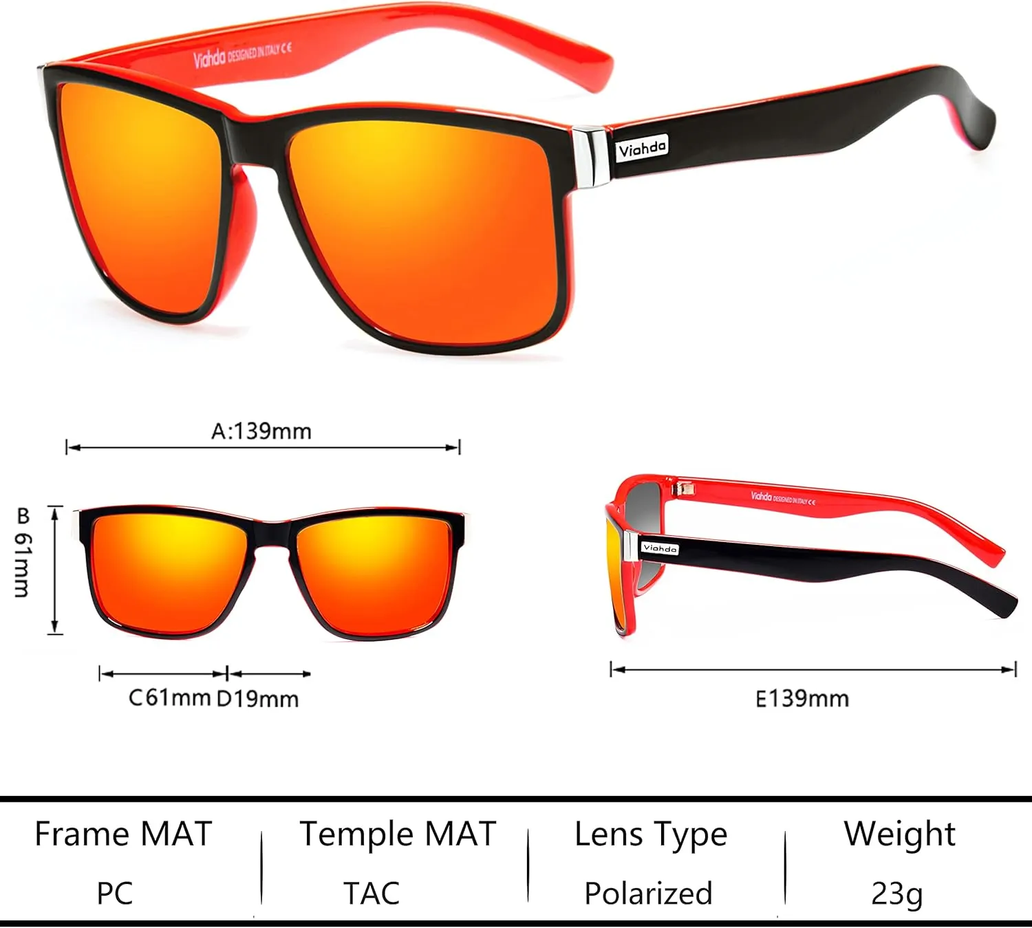 Polarized Sports Sunglasses for Man Cycling Running Fishing Golf Fashion Sun glasses Women HD6009