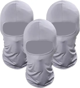 Pukavt 1-4 Pack Balaclava Face Mask, Ski Mask for Men Women, UV Protection Windproof Scarf for Motorcycle Snowboard Cycling