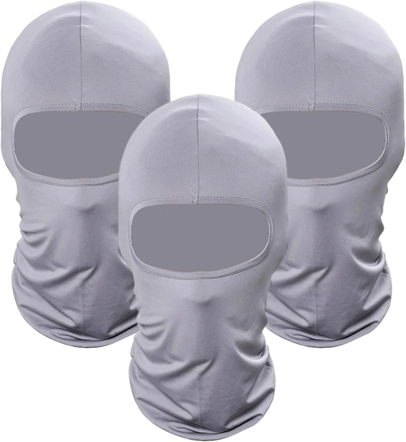 Pukavt 1-4 Pack Balaclava Face Mask, Ski Mask for Men Women, UV Protection Windproof Scarf for Motorcycle Snowboard Cycling