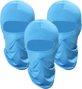 Pukavt 1-4 Pack Balaclava Face Mask, Ski Mask for Men Women, UV Protection Windproof Scarf for Motorcycle Snowboard Cycling