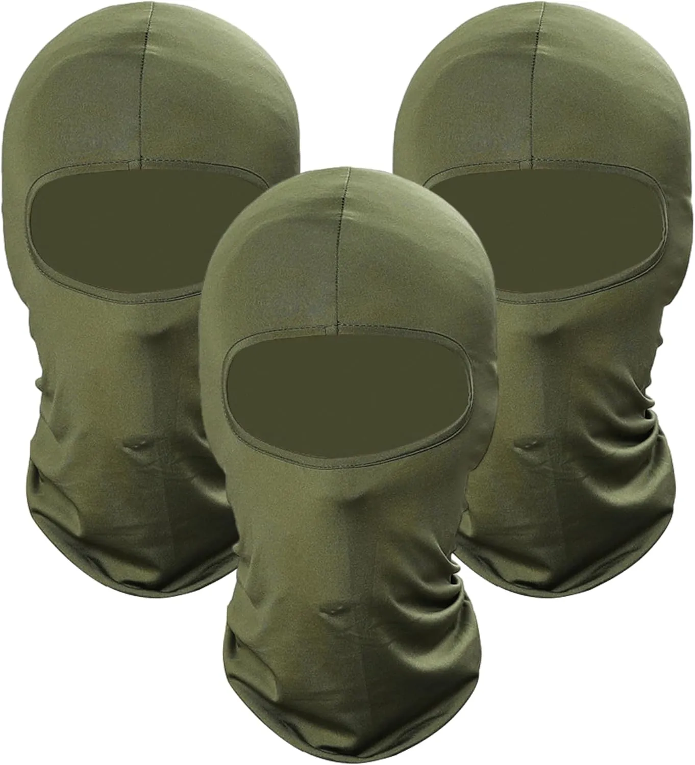 Pukavt 1-4 Pack Balaclava Face Mask, Ski Mask for Men Women, UV Protection Windproof Scarf for Motorcycle Snowboard Cycling