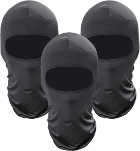 Pukavt 1-4 Pack Balaclava Face Mask, Ski Mask for Men Women, UV Protection Windproof Scarf for Motorcycle Snowboard Cycling