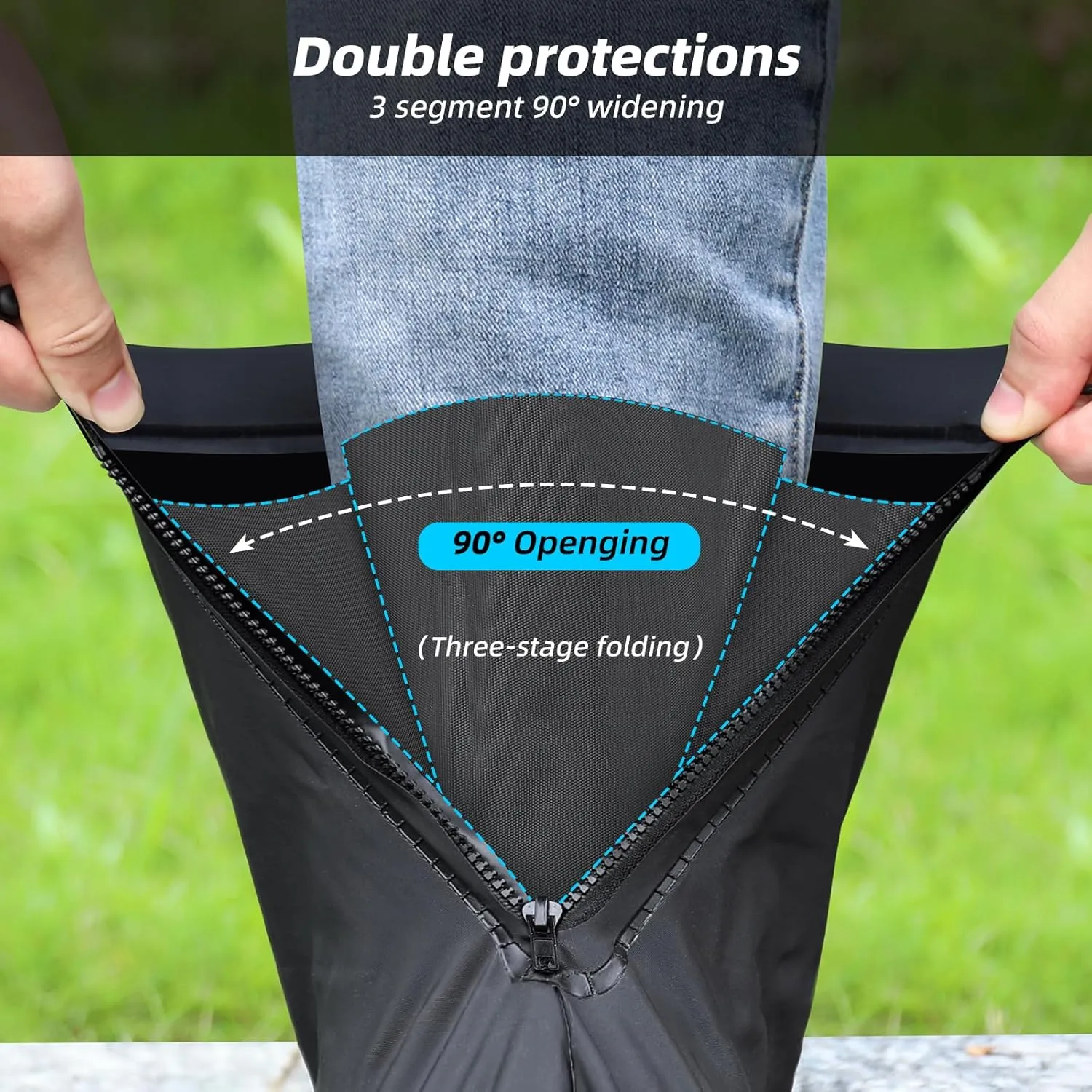 Rain Overshoes Waterproof Shoes Boots Covers Footies Mudsavers Feet Gaiters Men Women for Rain Snow Mud Sand Dust