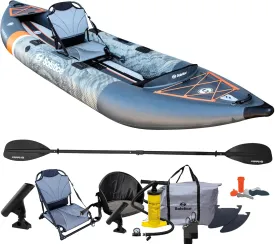 Solstice Scout Inflatable Fishing Kayak Kit