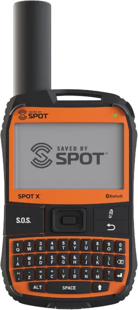 Spot X with Bluetooth 2-Way Satellite Messenger | SOS Protection | Handheld Portable 2-Way GPS Messenger for Hiking, Camping, Cars| Globalstar Satellite Network Coverage | Subscription Applicable