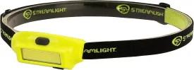 Streamlight 61700 Bandit 180-Lumen USB Rechargeable LED Headlamp with Elastic Head Strap, Clip, and USB Cable, Yellow
