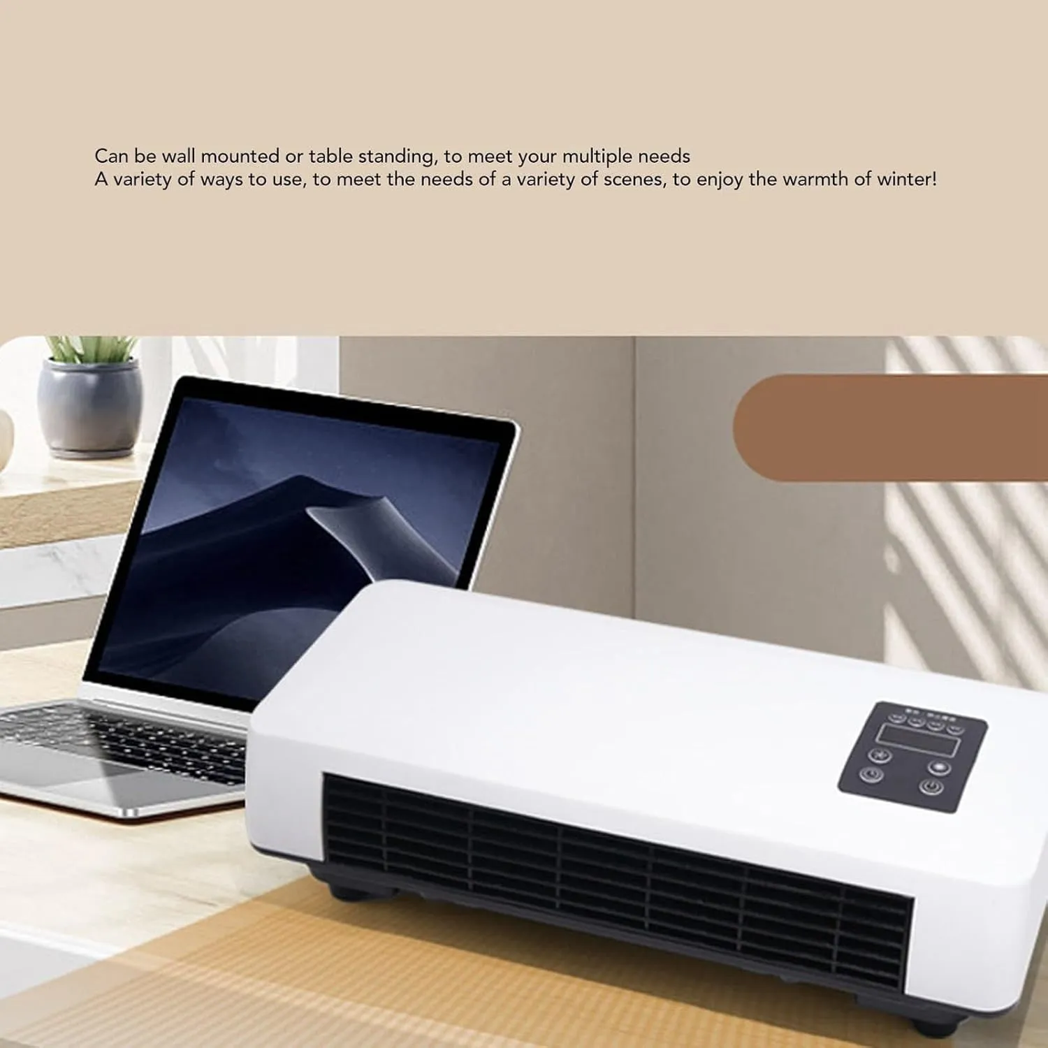 Summer Wall Mounted Portable Air Conditioners 2 In 1 Smart Air Conditioner Cooler and Heater Combo for All Season Use Portable Ac Conditioner Perfect for Women Home Decor Office Bedroom Fathers Day