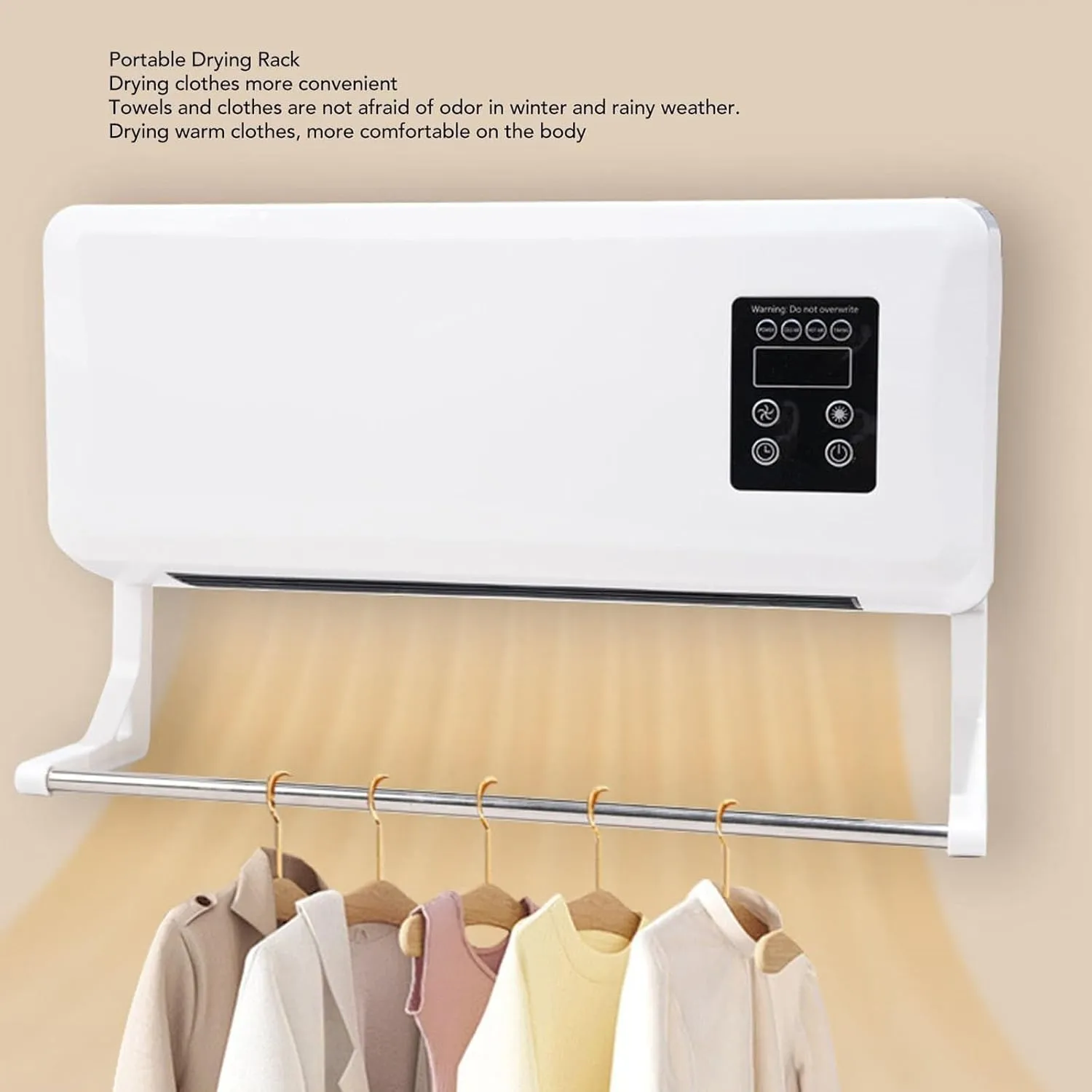 Summer Wall Mounted Portable Air Conditioners 2 In 1 Smart Air Conditioner Cooler and Heater Combo for All Season Use Portable Ac Conditioner Perfect for Women Home Decor Office Bedroom Fathers Day