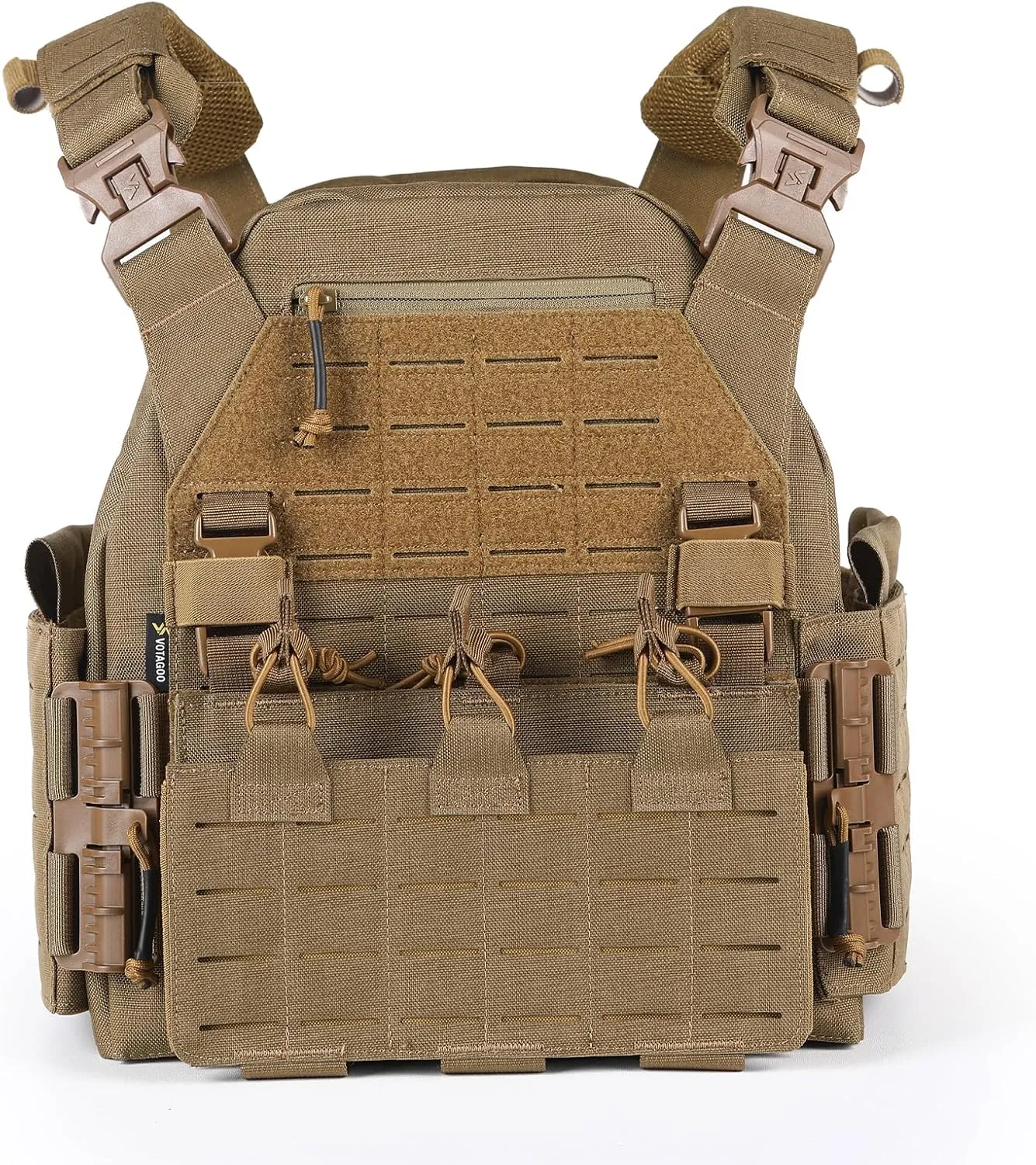 Tactical Vest Plate Carrier Military Airsoft Combat Training Gear Lightweight Quick Release Molle System