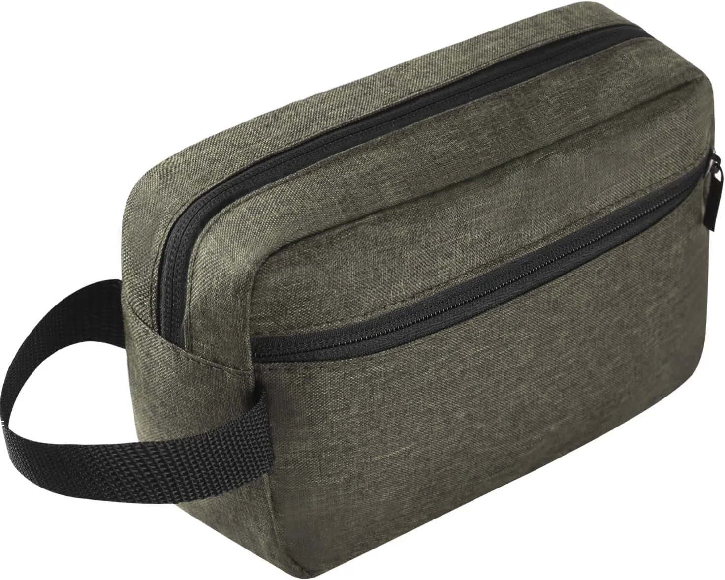 Travel Toiletry bag Toiletry bag for women men Hanging Cosmetic bag Travel accessories Gift for Women Men (Deep green)