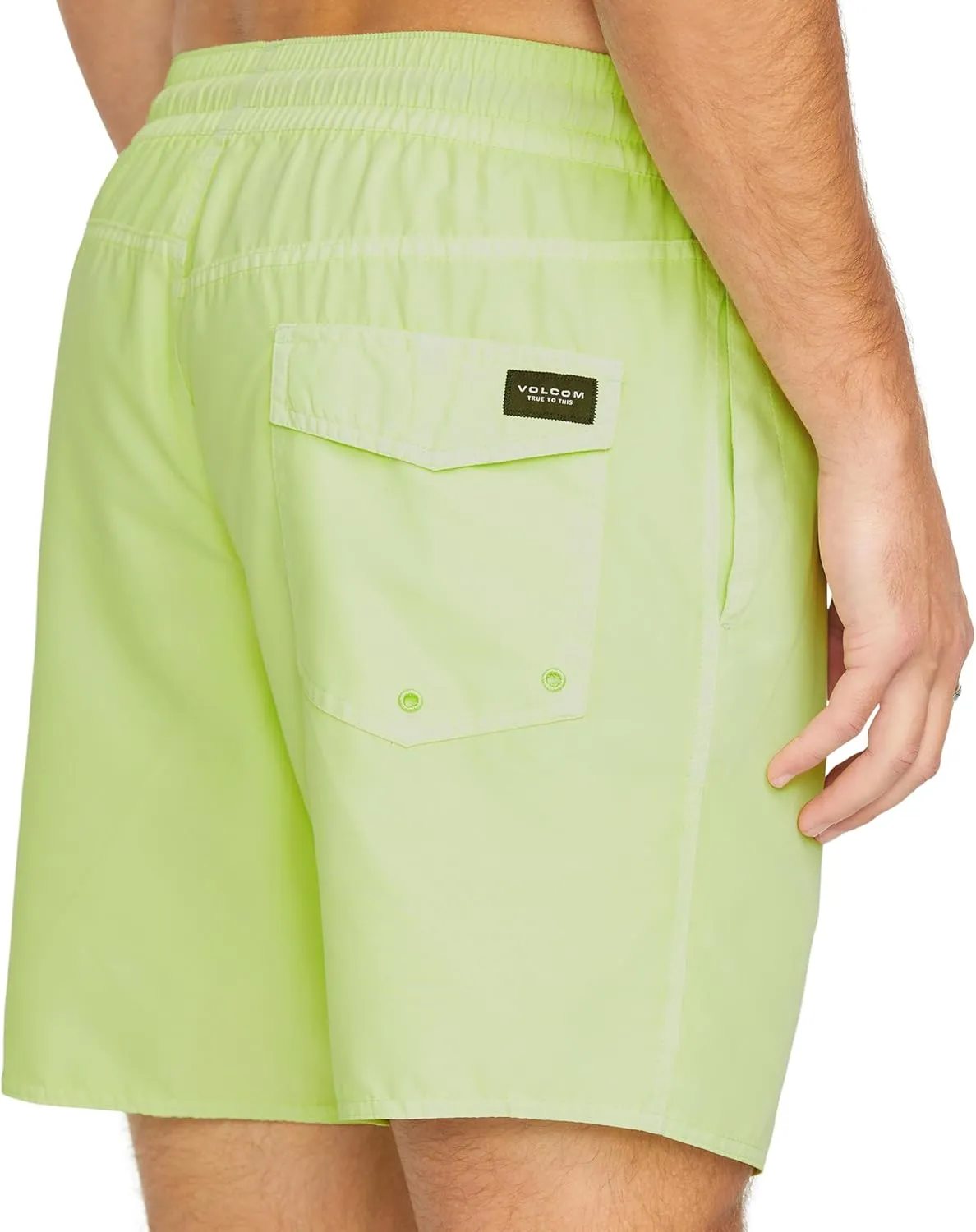 Volcom Men's Standard 17-inch Elastic Waist Surf Swim Trunks