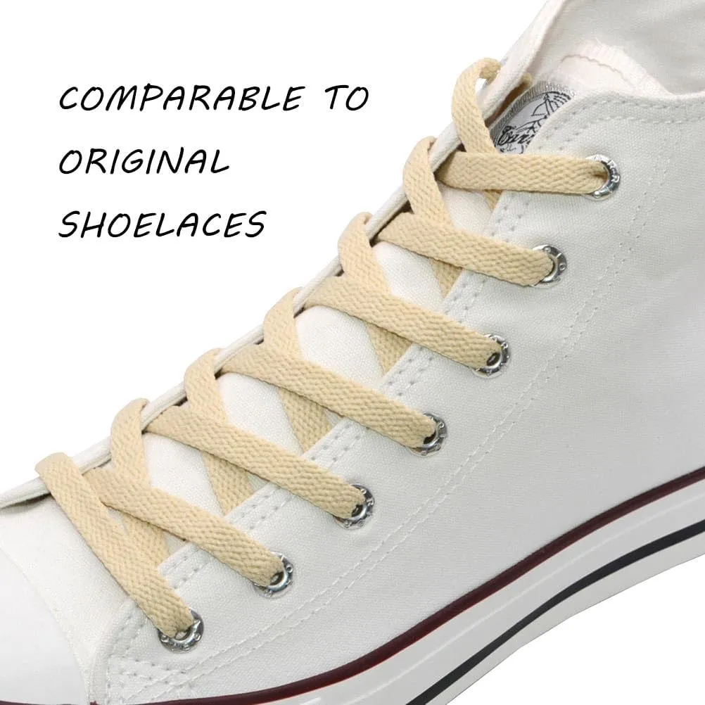 VSUDO Flat Shoe Laces for Sneakers, Shoelaces for Sneakers, Athletic Shoelaces