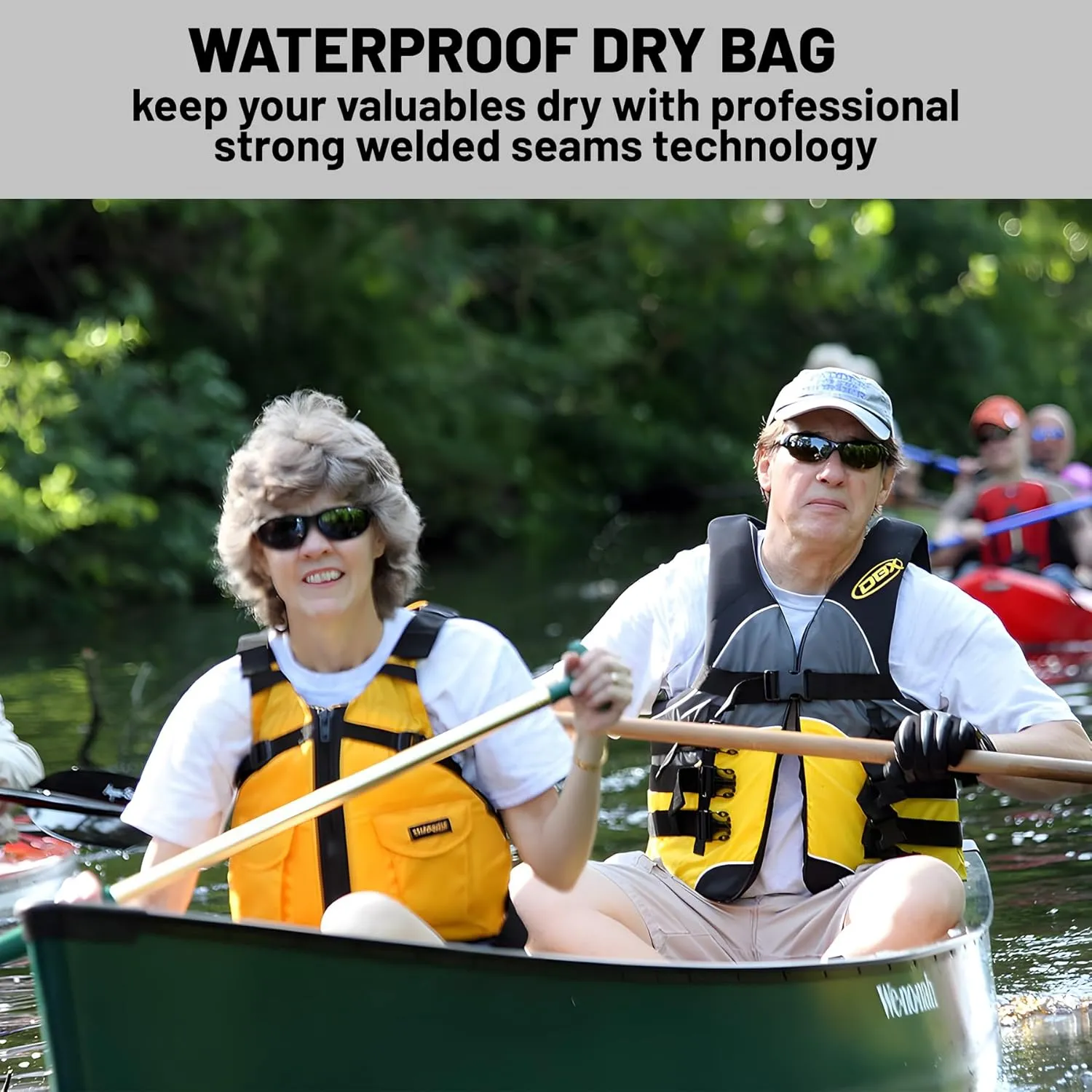 Waterproof Dry Bag,Roll Top Sage Green Marble Waterproof Backpack 5L/10L/20L Floating and Lightweight Bags for Kayaking, Boating, Fishing, Swimming and Camping