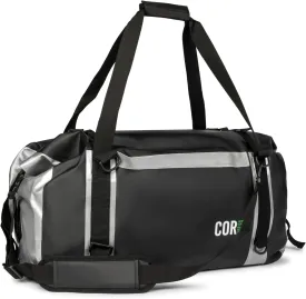 Waterproof Duffel Bag 60L Extra Large | Heavy Duty Dry Duffle Gear Bag with Durable Compression Straps & Handles for Surf Paddle Dive Snowboard Kayak or Motorcycle by Cor Surf