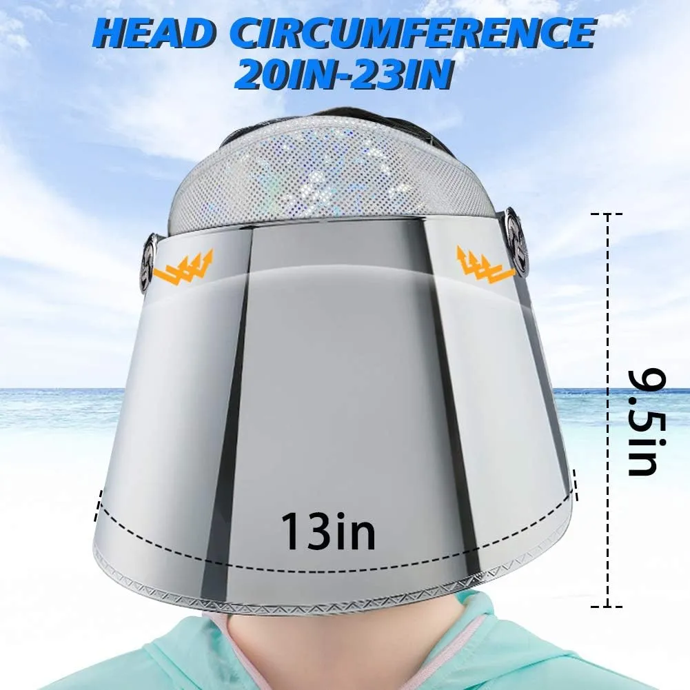 WAYCOM Sun Cap, Sun Visor Hat - UV Protection Hat -Premium UPF 50  Hat for Hiking, Golf, Tennis, Outdoors