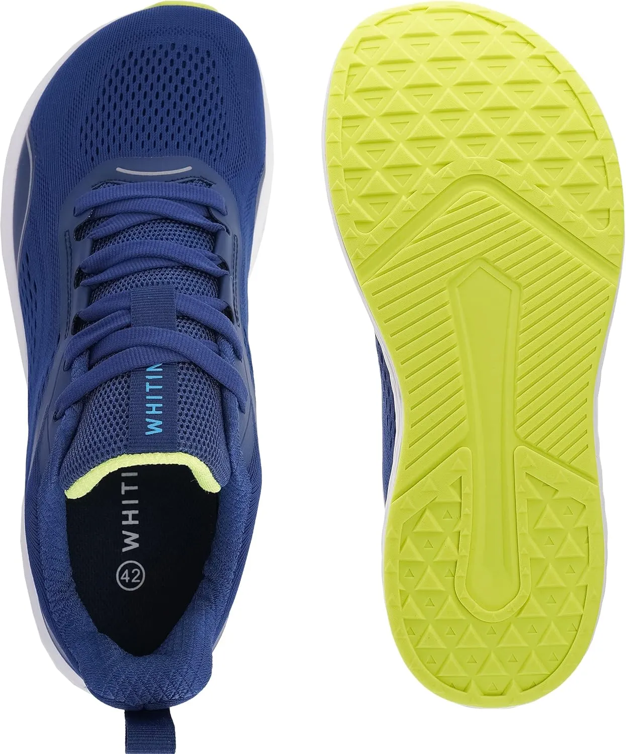 WHITIN Men's Zero Drop Running Shoes   Wide Toe Box
