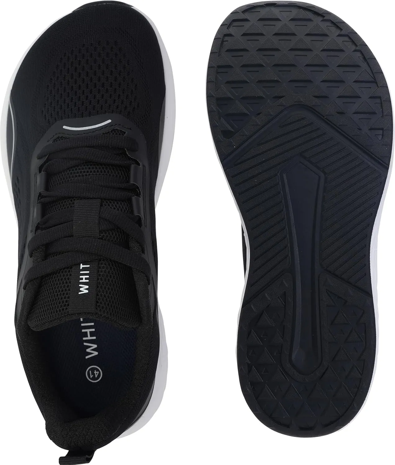 WHITIN Men's Zero Drop Running Shoes   Wide Toe Box