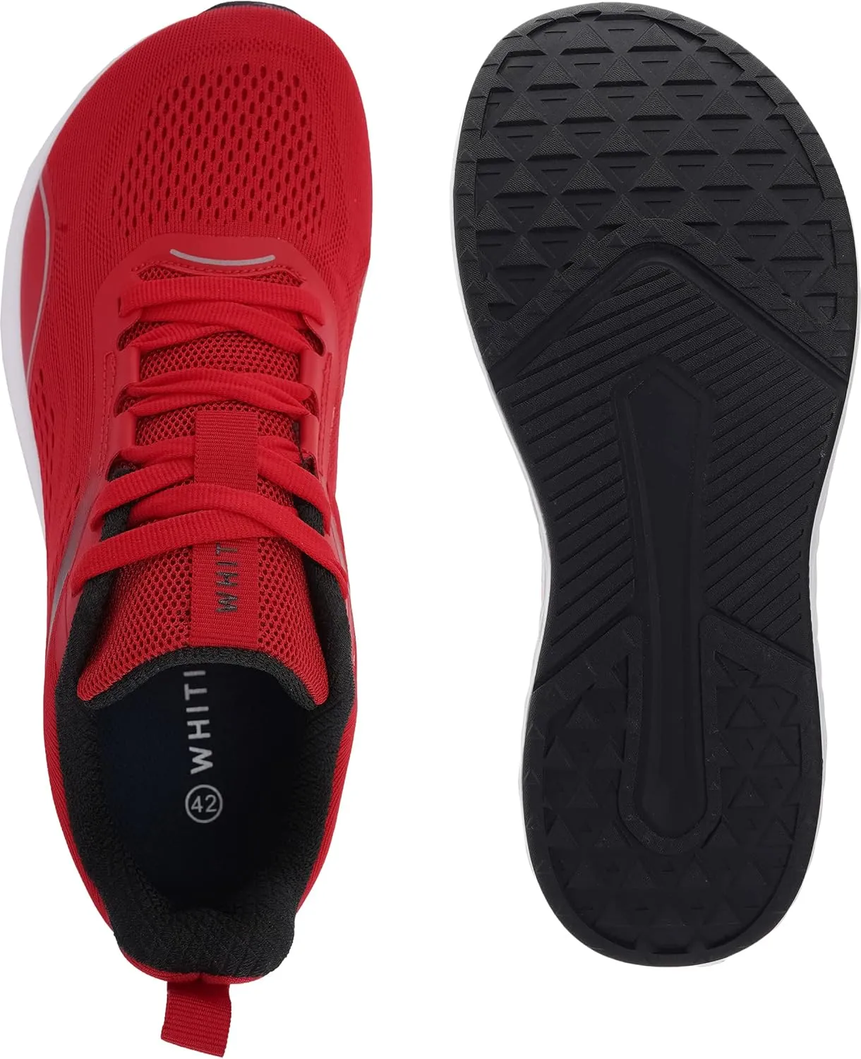 WHITIN Men's Zero Drop Running Shoes   Wide Toe Box